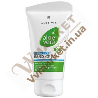 Алоэ Вера Крем для рук Питательный Экстра (Aloe Vera Hand Cream Extra), 75 мл, LR с доставкой Киев, Одесса, Харьков, Днепропетровск, Львов,  Украина